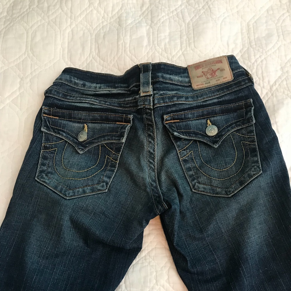 Straight leg true religion jeans